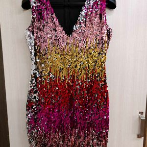 Beautiful Sequence Mini Dress