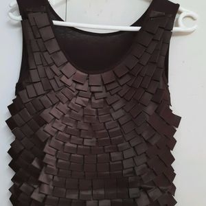 Stunning Chocolaty Short Stretchable Dress