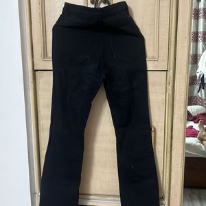 H&M Black Bootcut Jeans