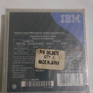 IBM 08L9870 LTO Ultrium-2 200GB/400GB Data Cartrid