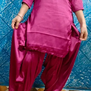 Satin Salwar Suit