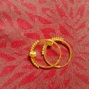 One Gram Gold Earrings