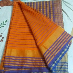 New Beautiful Saree With Blousepc