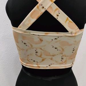 Digital Printed Crop Top