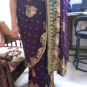 Heavy Partywear Saree