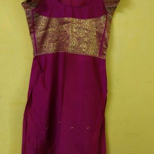 Stitched Top From Silk Saree