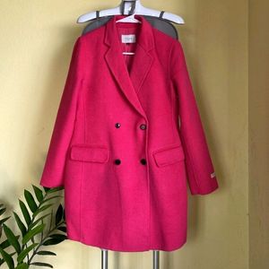 Hot Pink Overcoat/Blazer