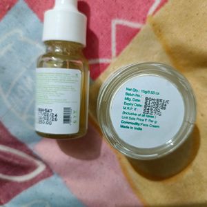 Day Cream And Face Serum