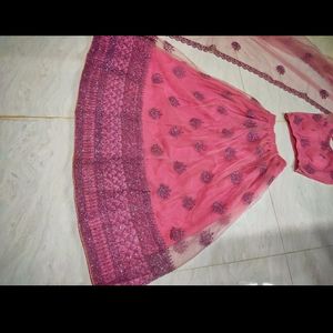 Beautiful Grand Onion Pink Wedding Lehenga Choli