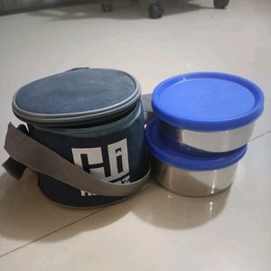 2 Box Tiffin With Bag