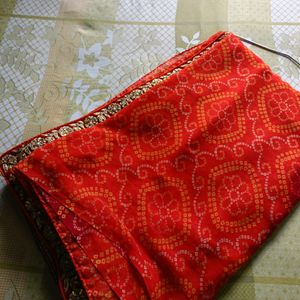 Orange Colour Saree🎀