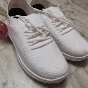 WHITE CASUAL SHOE