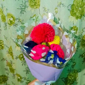 Crochet Flowers Bouquet