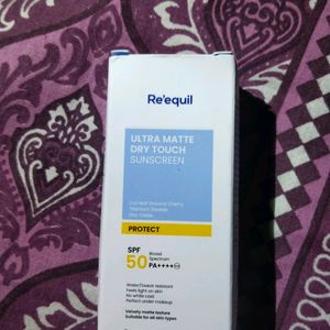 Re'equil Ultra Matte Dry Touch Sunscreen