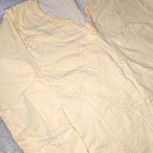 Embroidery Kurta with Skirt