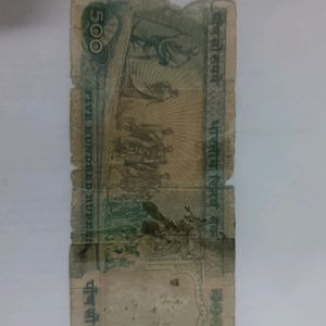 Old Collection ₹500 Note