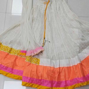 Neon Boho Customised Net Lehenga Choli