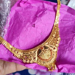 One Gram Gold haar With  Earing