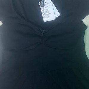 MIDNIGHT SALE !!!! H&M Black Dress With Ta