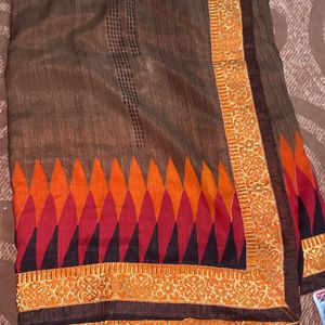 cotton blend beautiful saree low price