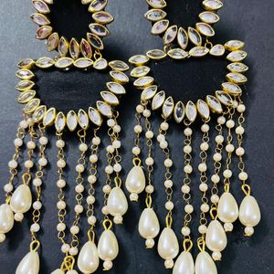 Fancy Have Long Size Party Wear Earrings