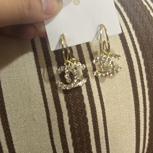 Chanel Inspired Earrings