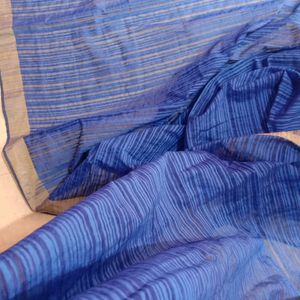 New Blue Saree