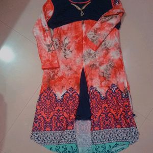 Combo Of 2 Kurtis With 1 Kurti Free