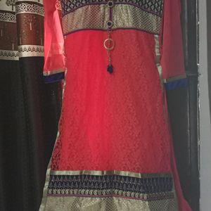 Embroidered Long Kurti