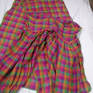 Multicolor Pyjama With Dupatta Set