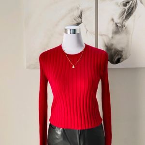 Banana Republic Ribbed Skin Fit Sweater