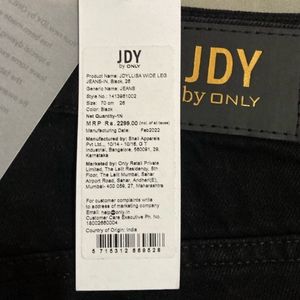 JDY BY ONLYHigh-Rise Wide-Leg Jeans