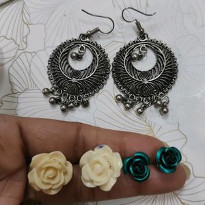 Today's Offer - 3 Earrings Set