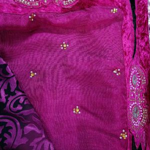 Girlish Look Saree