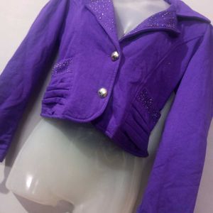 Purple 💙💜 Woolen Jacket