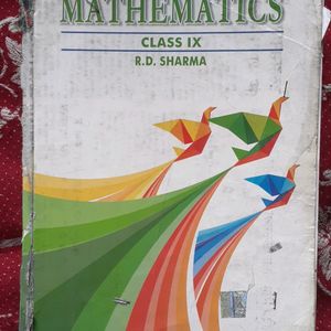 Class 9 R.D Sharma Maths Book