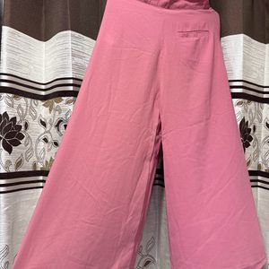 Koovs Pink Culottes/Trousers