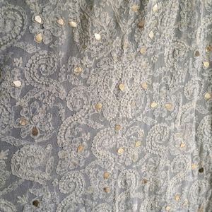 Chikankari Kurta With Gota Patti