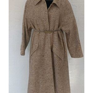 Imported Khaki Overcoat