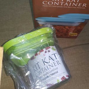 Combo Set of Kit Kat Container - Green and Red