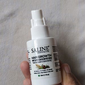 Saline Hair Growth Serum