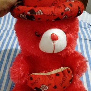 Red Teddy Bear 🧸