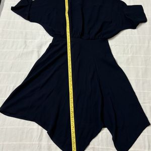 Korean Navy Blue Dress