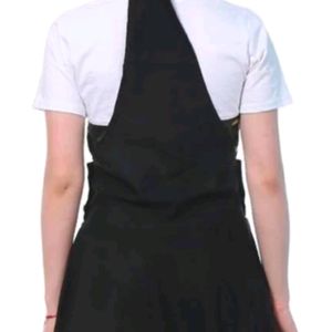 Cute Black dangree dress Korean Style