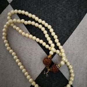 Combo Of Two Pearl Necklace Or Mala