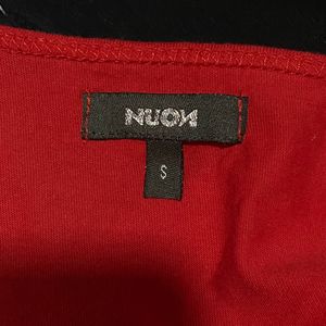 NUON Westside Red Racerback Camisole