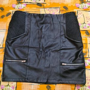 Leather Skirt