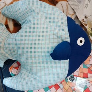 Fish Shaped Baby's Pillow