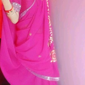 Saree With Blouse Piece