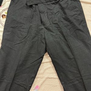 Men Grey Formal Pant